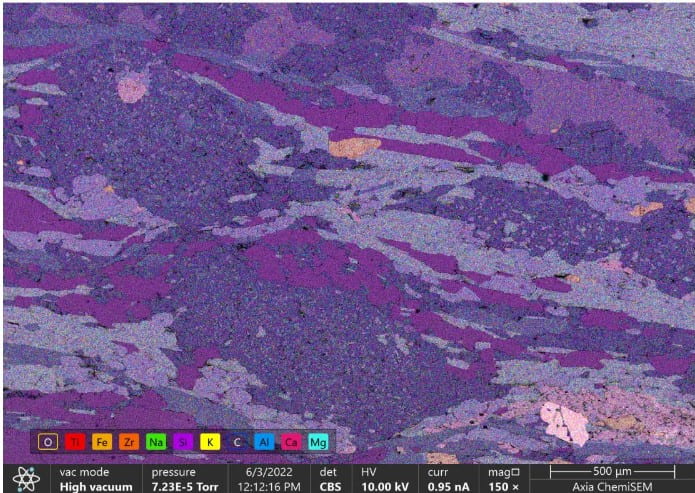 energy dispersive spectroscopy (EDS)