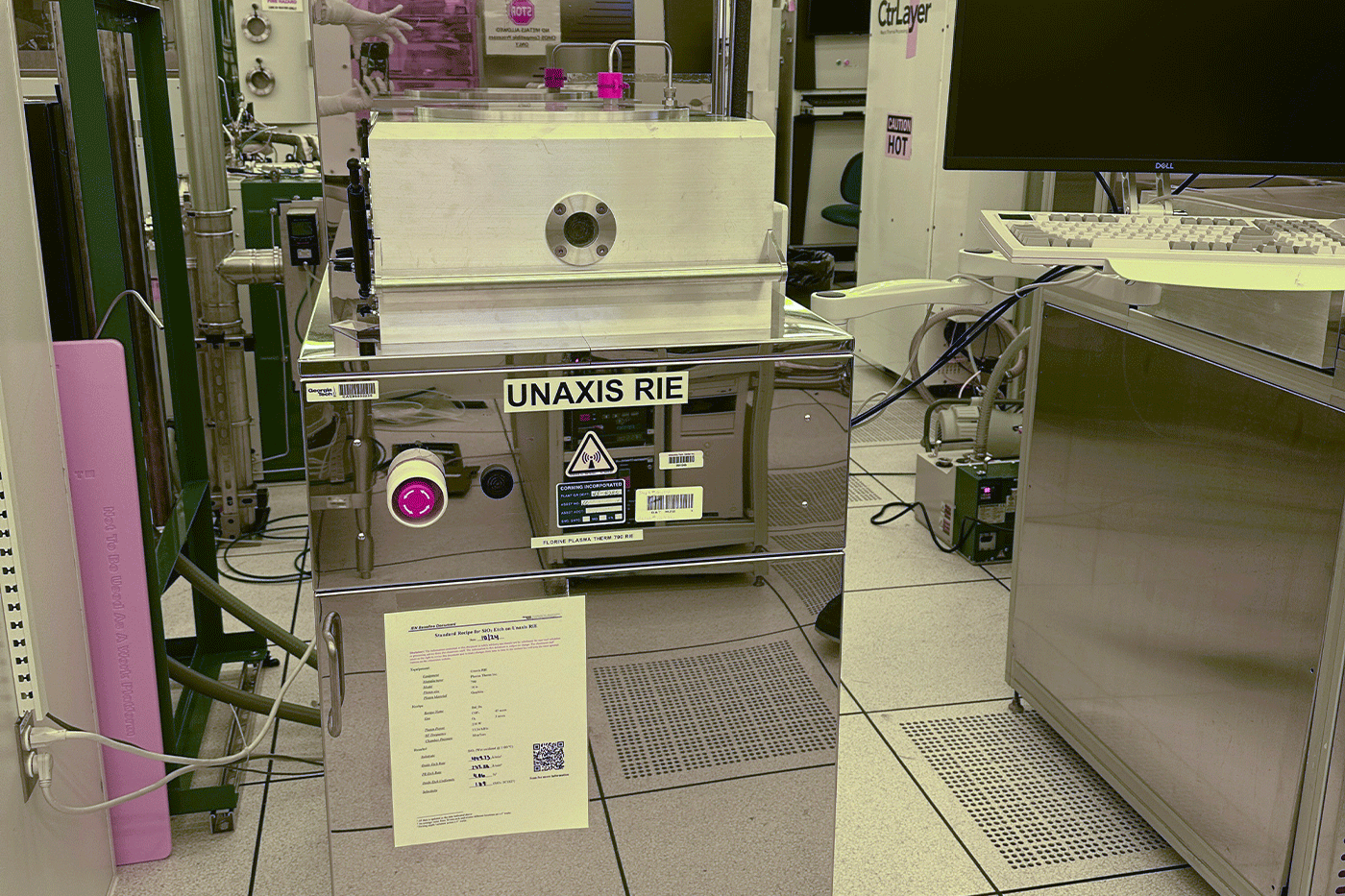 Unaxis RIE