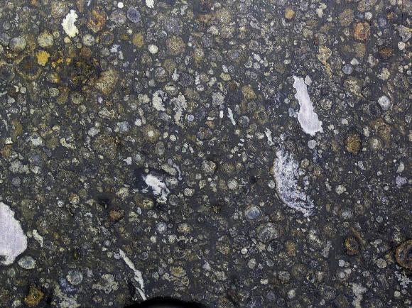 Many carbon-rich meteorites contain ingredients commonly found in life, but no evidence of life itself. James St. John, CC BY