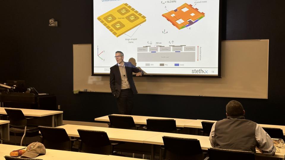 Michael Fonseca presented the first Systems Matter seminar. 